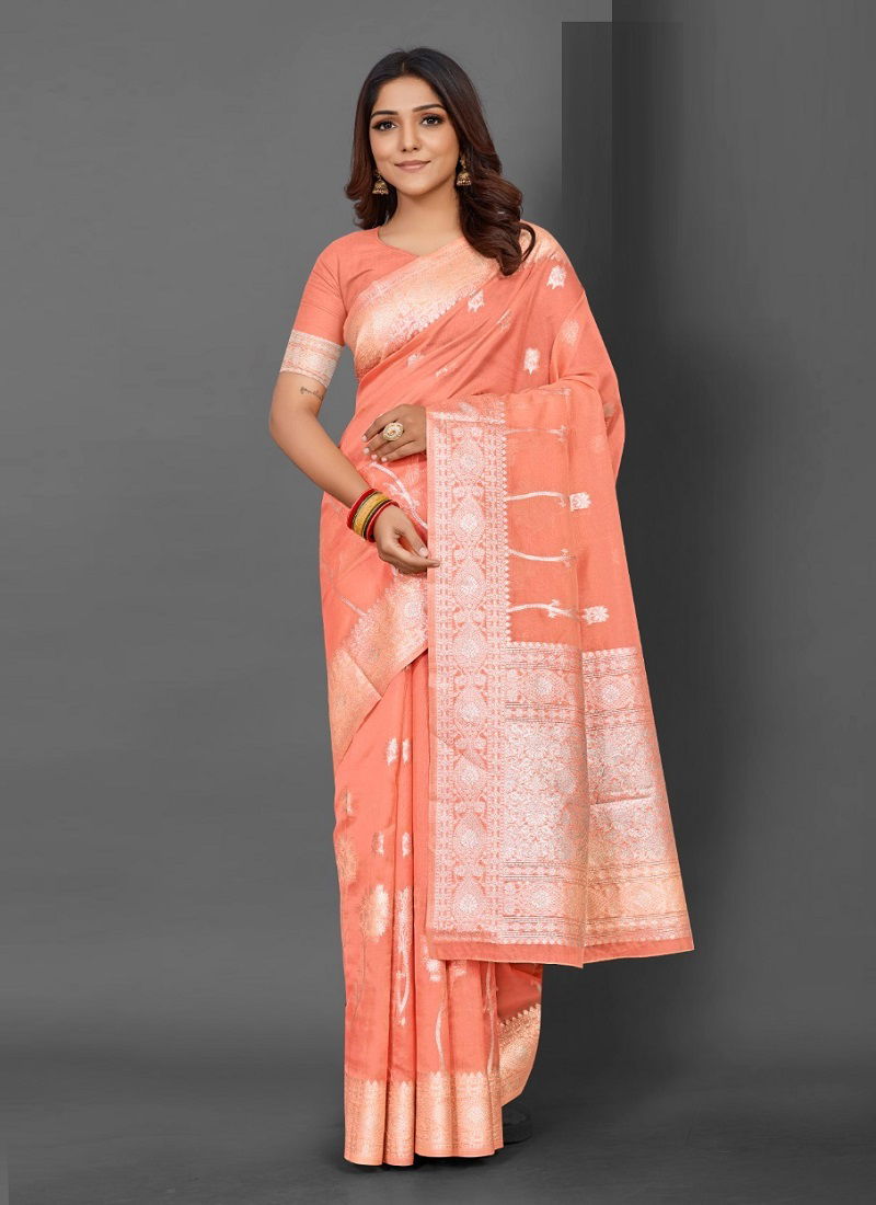 Apple Organza Classic 7 Ethnic Wear Printed Organza Sarees
